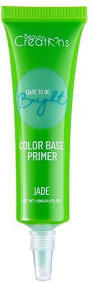 Beauty Creations Dare To Be Bright Color Base Primer Oogschaduw Primer EB03 Jade Groen 15 ml