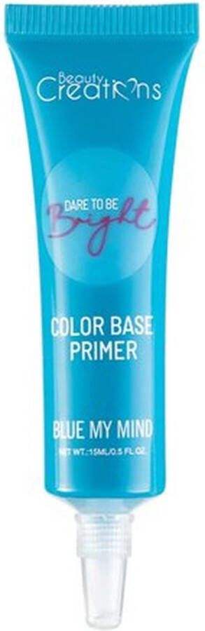Beauty Creations Dare To Be Bright Color Base Primer Oogschaduw Primer EB06 Blue My Mind Blauw 15 ml