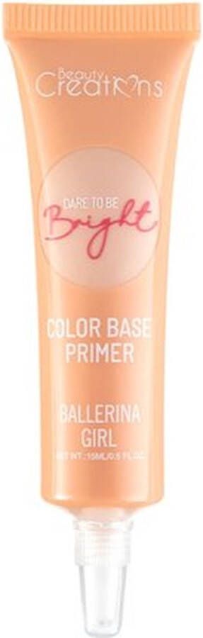 Beauty Creations Dare To Be Bright Color Base Primer Oogschaduw Primer EB07 Ballerina Girl Nude 15 ml