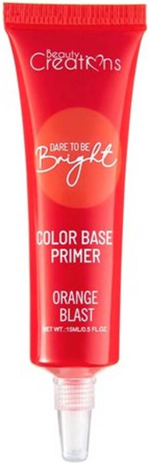 Beauty Creations Dare To Be Bright Color Base Primer Oogschaduw Primer EB11 Orange Blast Oranje 15 ml