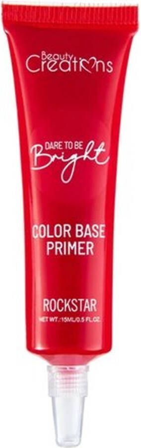 Beauty Creations Dare To Be Bright Color Base Primer Oogschaduw Primer EB12 Rockstar Rood 15 ml