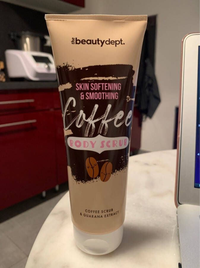 Beauty dep Coffee Body Scrub 250 ml Coffee scrub & Guarana extract The t Skin Softening & Smoothing Koffie scrub Lichaamsscrub met koffiedeeltjes en guarana extract Vegan