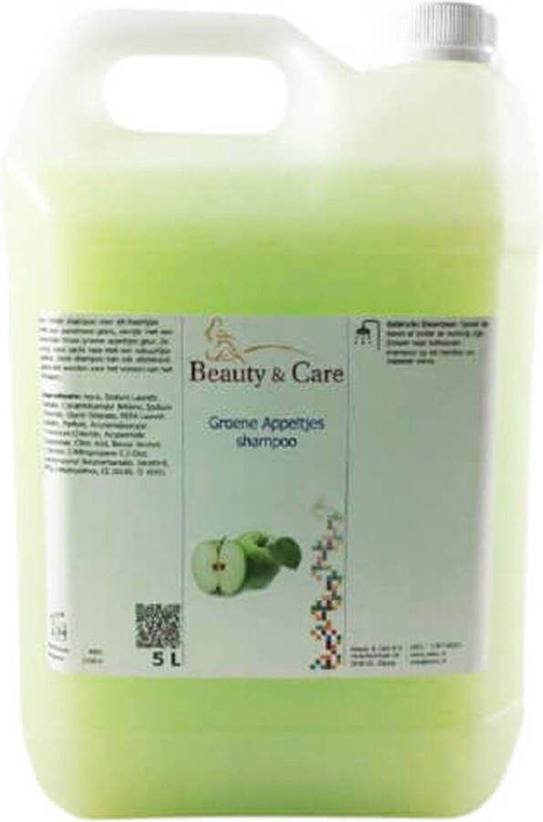 Beauty & Care Green Apple shampoo 5 L. new