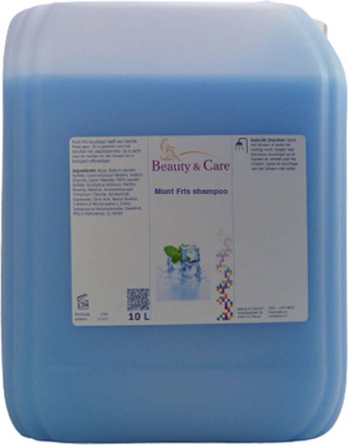 Beauty & Care Mint Fresh Cooling shampoo 10 L. new