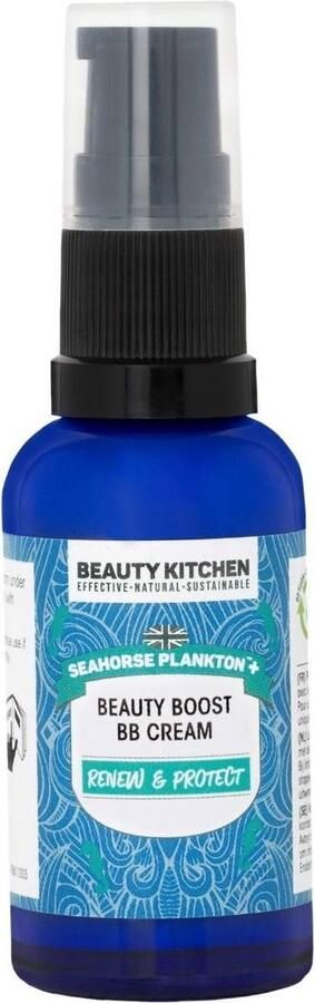 Beauty Kitchen Seahorse Plankton Beauty Boost BB Cream Nude (30ml) Organic Vegan Duurzaam Beauty Natuurvriendelijke en