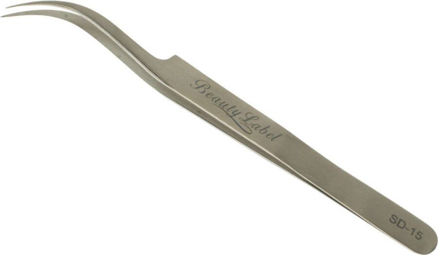 Beauty Label Pincet SD-15 Zilver