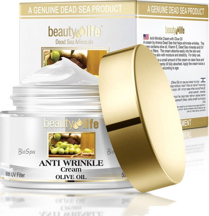Beauty Life Dead Sea Minerals Anti-rimpel dagcrème Olijfolie en Dode Zee Mineralen