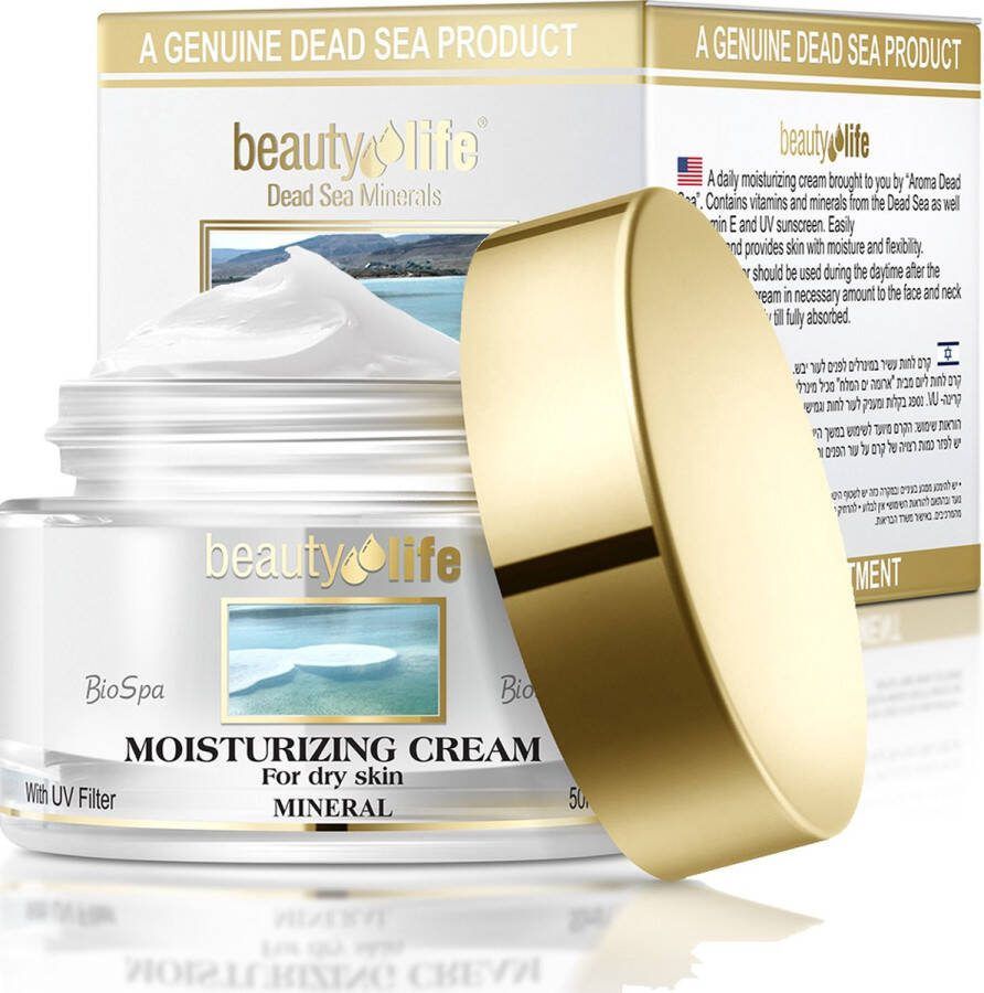 Beauty Life Dead Sea Minerals Dagcrème Voor de Droge huid Met Dode Zee Mineralen