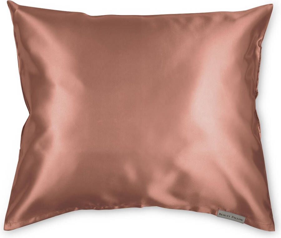 Beauty Pillow Original Satijnen Kussensloop Terracotta 60x70 cm Stralende huid Glanzend haar Slaap je mooi!