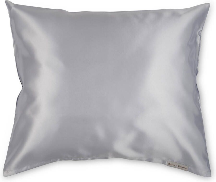 Beauty Pillow Original Satijnen Kussensloop Silver 60x70 cm