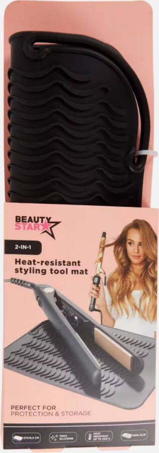 Beauty Star Plateau voor warme Krul Stijltang Hittebestendig Hair Styling Plateau