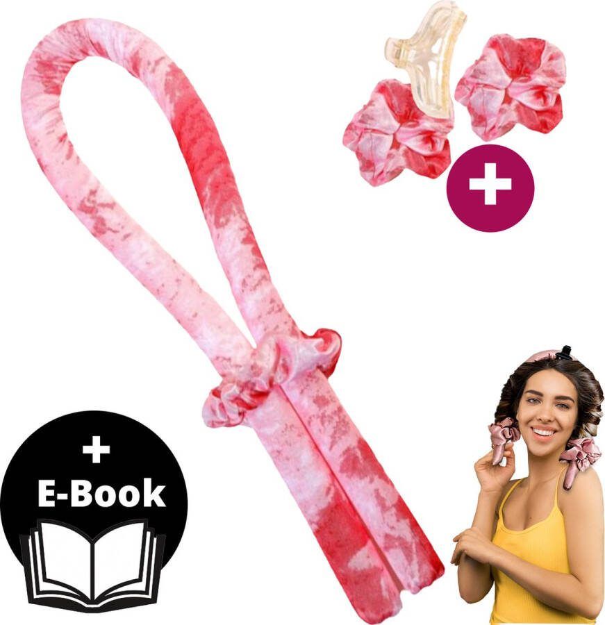 BeautyFit Heatless Haarkruller Satijnen Haarkruller Haarrollers Krulspelden Krulset Krulspelden Rollers Heatless Curling Ribbon Black Friday 2022 Deals Sinterklaas Cadeautjes Kerstcadeau Kerst Cadeau Vrouwen