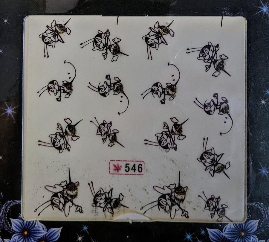 Beautyforall Nagelstickers Nageldecoratie 3D – Nageltattoo – stickers – eenvoudig te gebruiken – snel en nieuwe look – modieus – voor kinderen en volwassenen 3 stuks R 121