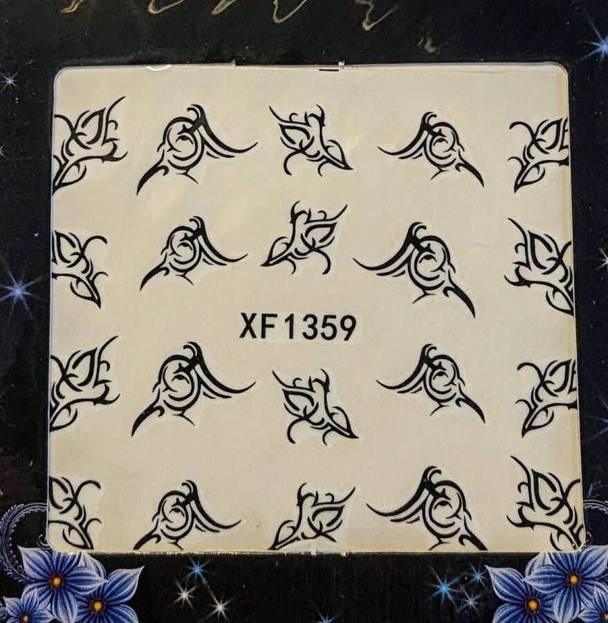 Beautyforall Nagelstickers Nageldecoratie 3D – Nageltattoo – stickers – eenvoudig te gebruiken – snel en nieuwe look – modieus – voor kinderen en volwassenen 3 stuks R 124