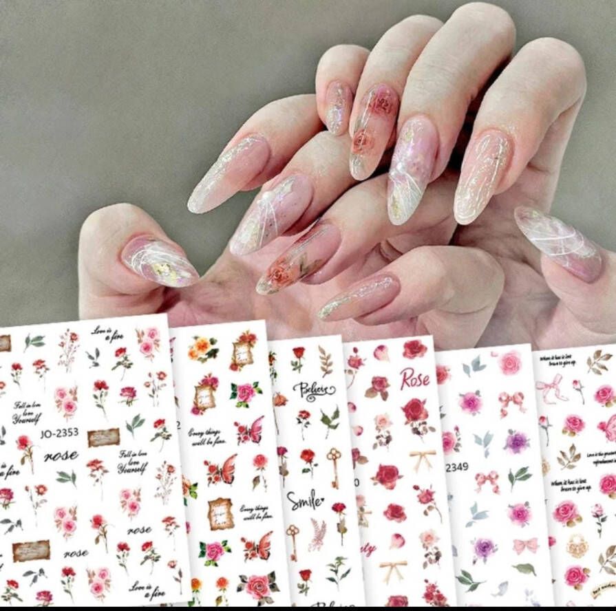 Beautyforall Nail art toolsNail art toolsNagelstickers Nageldecoratie 3D – Nageltattoo – stickers – eenvoudig te gebruiken – snel en nieuwe look – modieus – voor kinderen en volwassenen 3 stuks R 118
