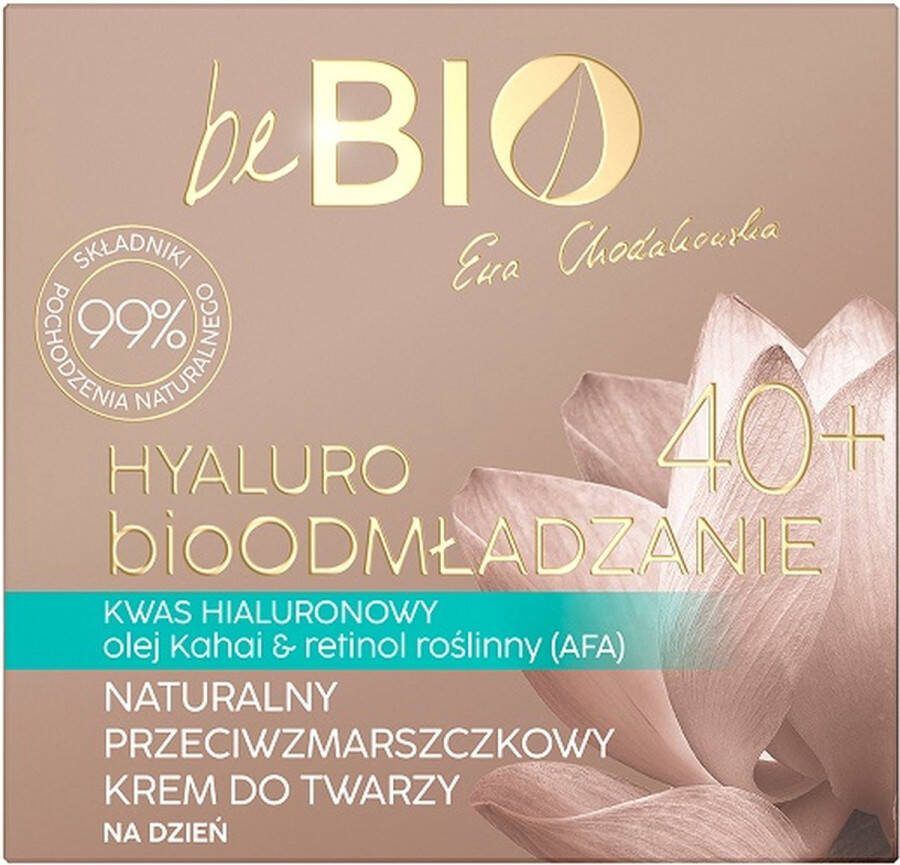 BeBio Ewa Chodakowska Hyaluro bio rejuvenation 40+ natuurlijke dagcrème 50ml