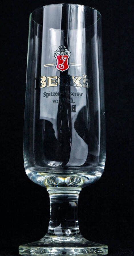 Beck's 6x glas 0 4l bierglazen bier pokal bierglas