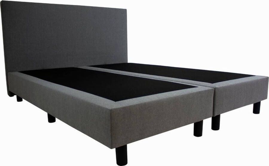 Bed4less Boxspring 140 x 200 cm Losse Boxspring Tweepersoons Grijs