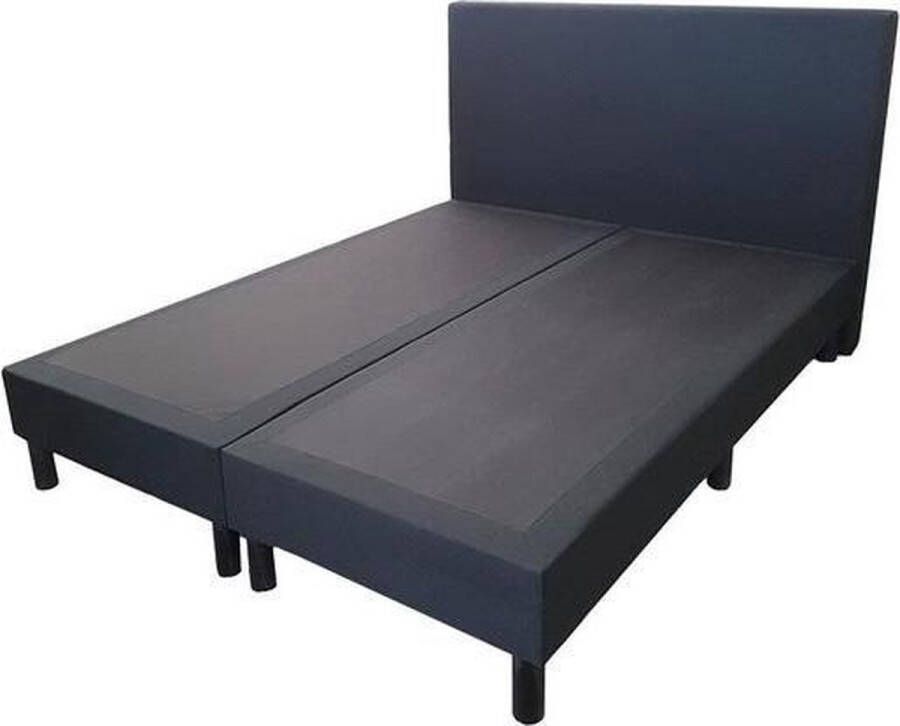 Bed4less Boxspring 140 x 200 cm Losse Boxspring Tweepersoons Zwart