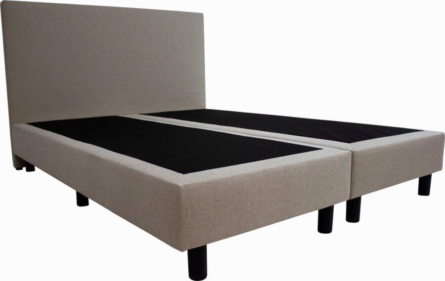 Bed4less Boxspring 160 x 200 cm Losse Boxspring Tweepersoons Beige
