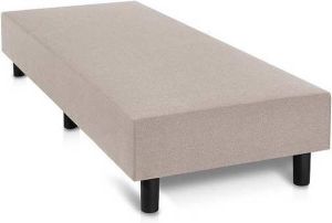 Bed4less Boxspring 80 x 200 cm Losse Boxspring Eenpersoons Beige