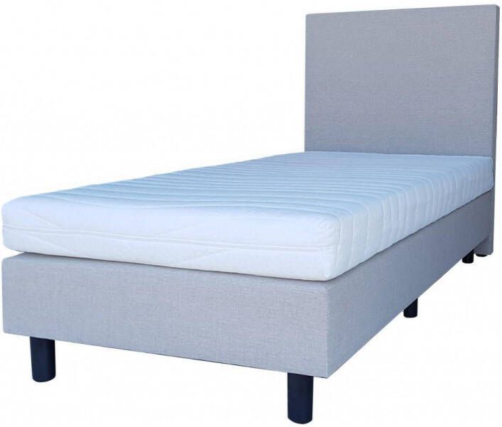 Bed4less Boxspring Basic Beige- Comfort Foam Matras 90x200cm