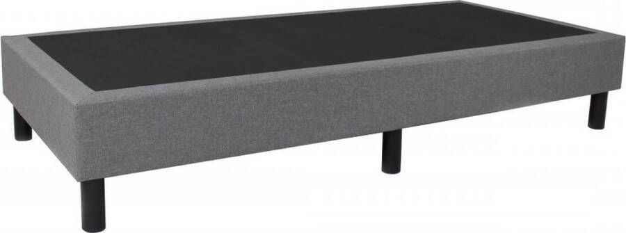 Bed4less Boxspring Deluxe Grijs Bonell geveerd- 80x200cm