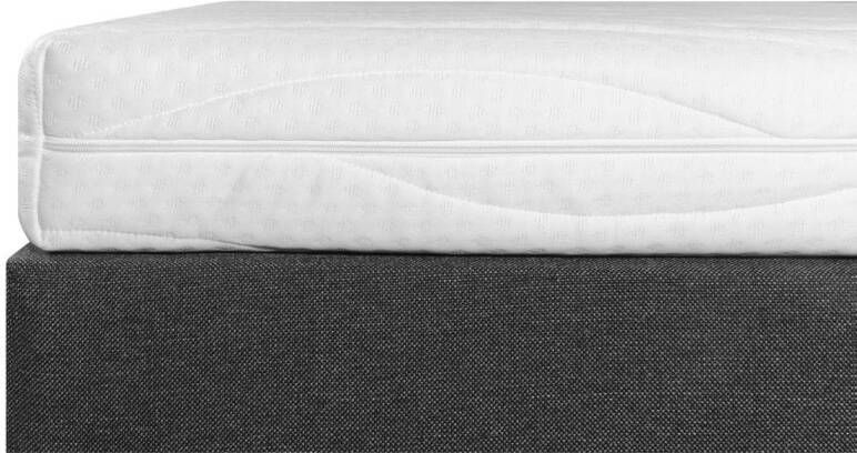 Bed4less Boxspring Student Basic Antraciet 120x200 cm Comfort Foam Matras