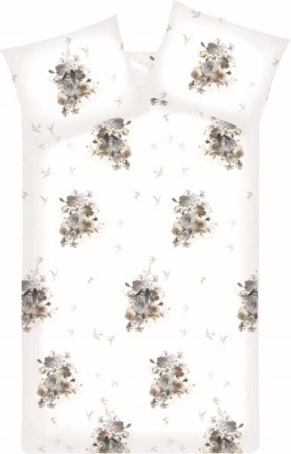 Beddinghouse Air Dekbedovertrek Tweepersoons 200x200 220 cm Light Grey
