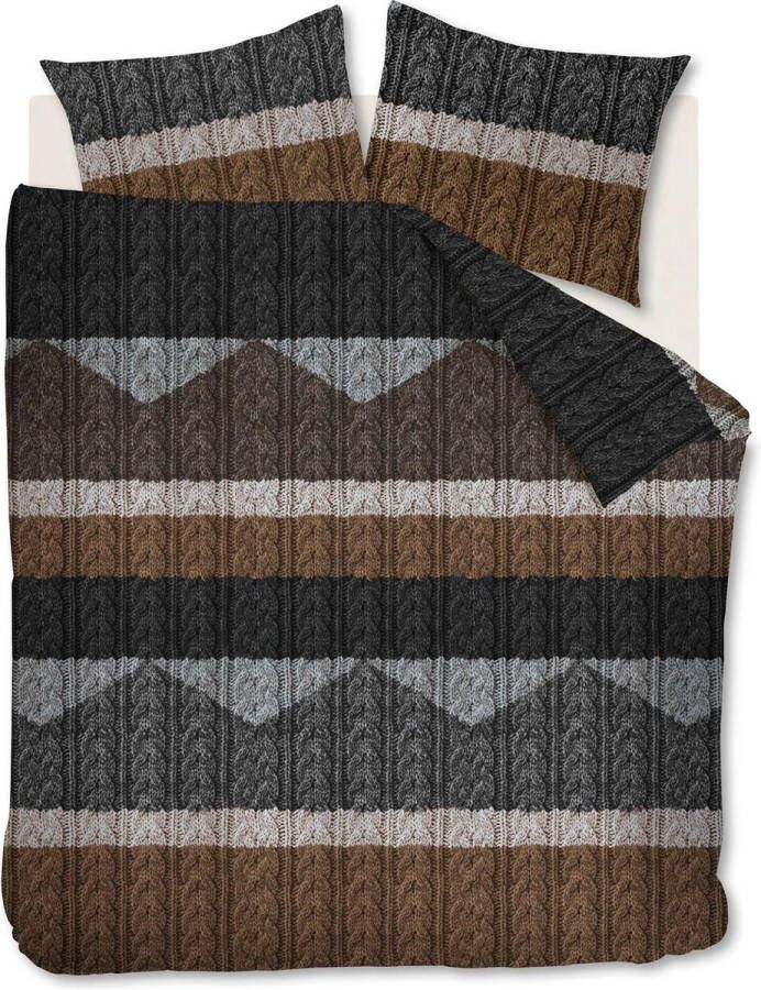 Beddinghouse Bolivia Dekbedovertrek Tweepersoons 200x200 220 cm Ocre