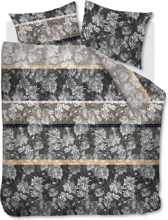 Beddinghouse Chrys Dekbedovertrek Extra breed 260x200 220 cm Grijs
