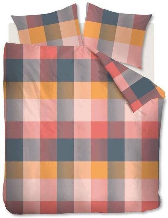 Beddinghouse Clarck Dekbedovertrek Blauw Grijs 260x200 220
