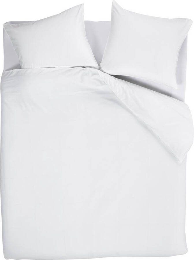 Beddinghouse Conscious Dekbedovertrek Tweepersoons 200 x 200 220 cm Wit