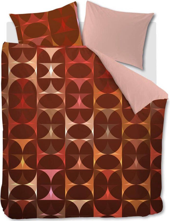 Beddinghouse DDesign Redwood dekbedovertrek Lits-Jumeaux XL 260x200 220 Rood