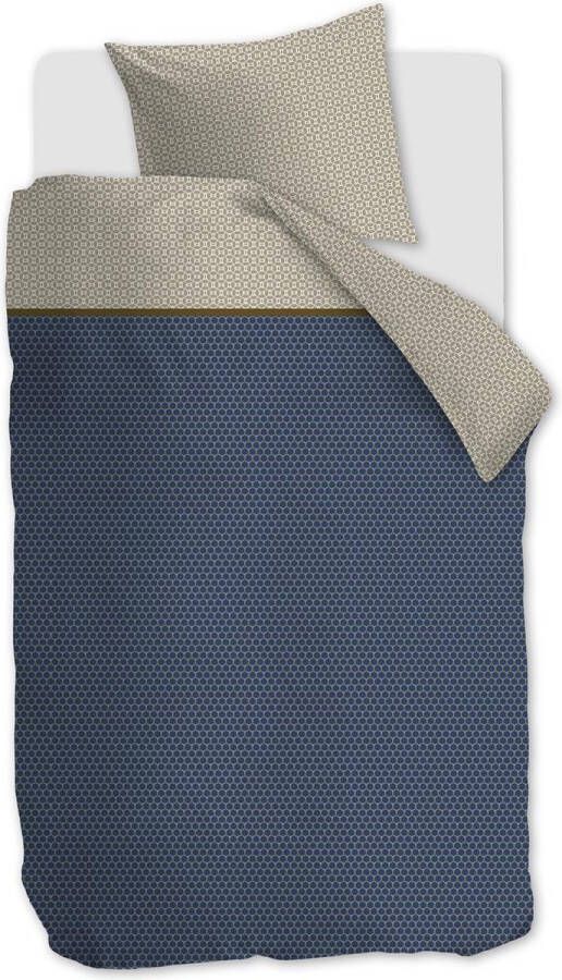 Beddinghouse DDesign Tokyo dekbedovertrek Eenpersoons 140x200 220 Blauw