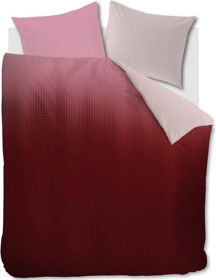 Beddinghouse DDesign Virtual dekbedovertrek Lits-Jumeaux XL 260x200 220 Rood