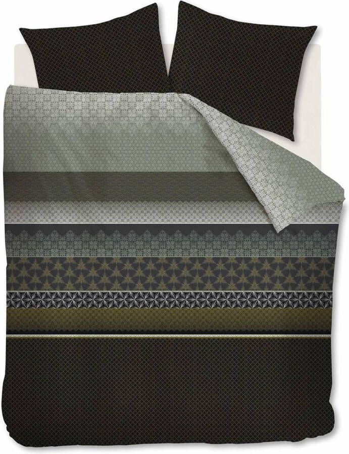 Beddinghouse dekbedovertrek Densley Groen Lits-jumeaux 240x200 220 cm