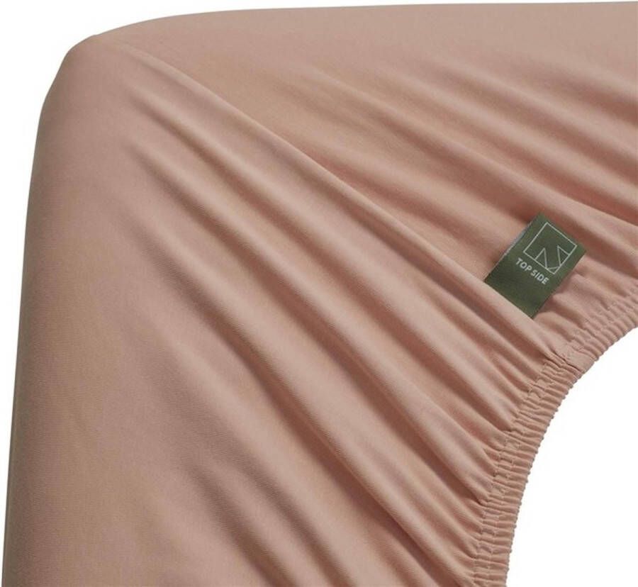 Beddinghouse Dutch Design Jersey Stretch Hoeslaken Nude-1-persoons (90x200 220 cm)