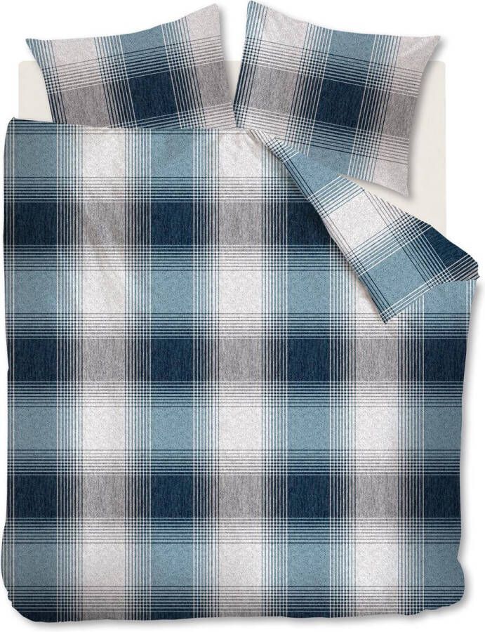 Beddinghouse Ecuador Dekbedovertrek Flanel Litsjumeaux XL 260x200 220 cm Blue