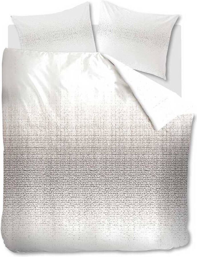 Beddinghouse Graphic Disorder Dekbedovertrek Eenpersoons 140x200 220 cm Grey