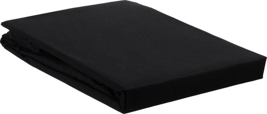 Beddinghouse hoeslaken Percale katoen Lits-jumeaux 180x210 220 cm Black