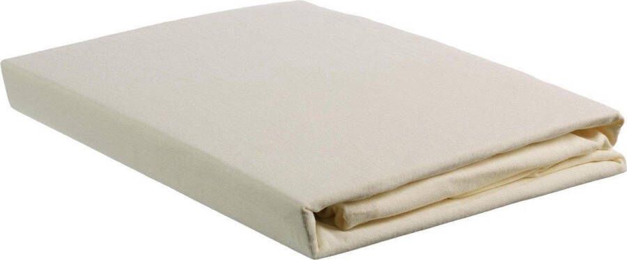 Beddinghouse Jersey Topper Hoeslaken Lits-jumeaux 180x200 220 cm Natural