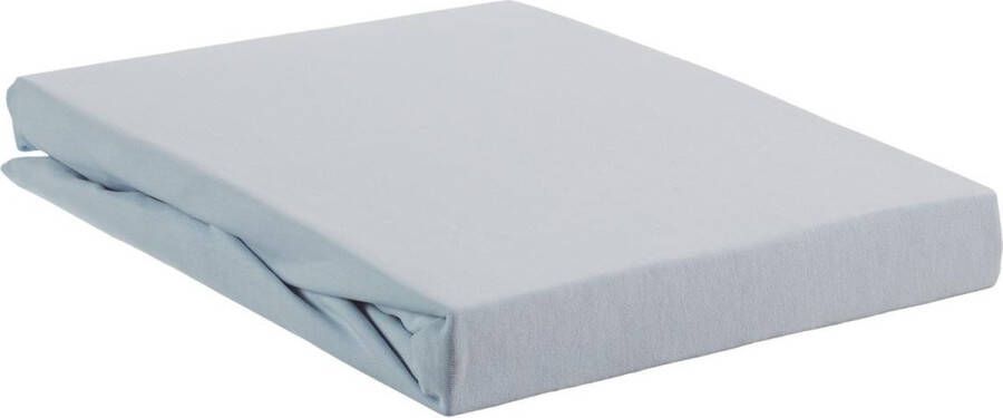 Beddinghouse jersey lycra hoeslaken 95% gebreide katoen 5% lycra 1-persoons (90 100x200 220 cm) Light blue