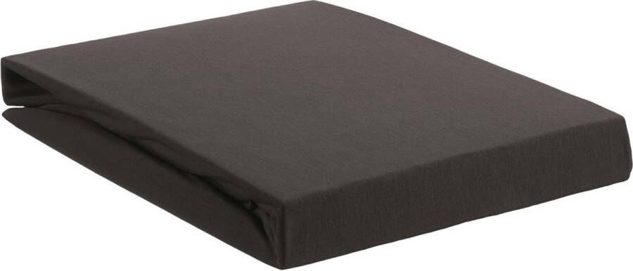 Beddinghouse jersey lycra hoeslaken 95% gebreide katoen 5% lycra 1-persoons (90 100x200 220 cm) Anthracite