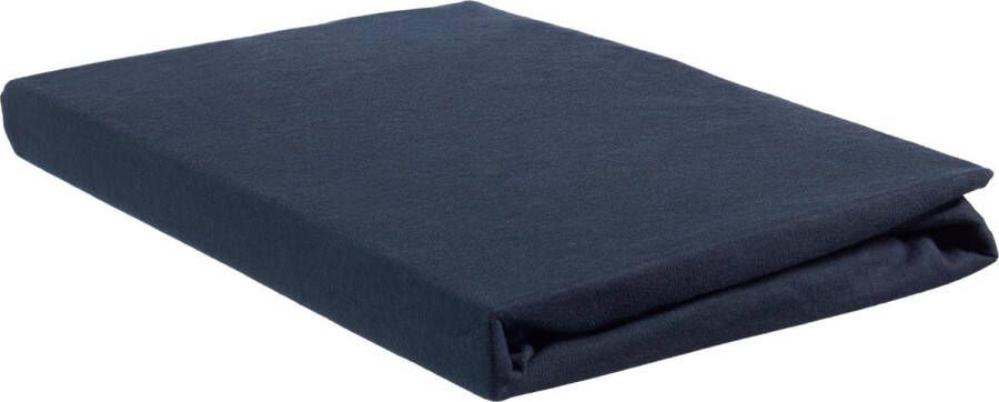 Beddinghouse Jersey Split-topper Hoeslaken Lits-jumeaux 180x200 220 cm Blauw