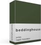 Beddinghouse Jersey Topper Hoeslaken Eenpersoons 70 90x200 210 cm Dark Green - Thumbnail 1