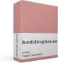 Beddinghouse Jersey Topper Hoeslaken Eenpersoons 70 90x200 210 cm Pink - Thumbnail 1
