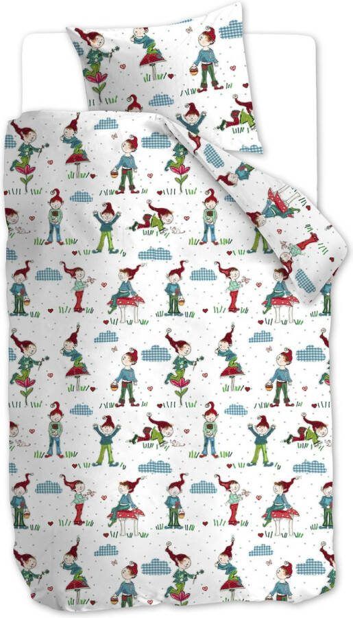 Beddinghouse Kids Gnomes Dekbedovertrek Blauw 140x200 220