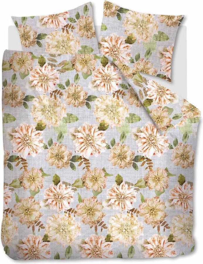Beddinghouse Linen Flower dekbedovertrek 1-persoons (140x200 220 cm + 1 sloop)