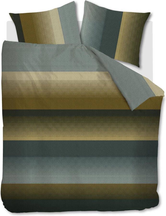 Beddinghouse katoen satijnen dekbedovertrek lits-jumeaux Luke (240x220 cm)